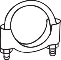 BOSAL Klemmstück, Abgasanlage "Bosal M8 Klemme", Art.-Nr. 250-250