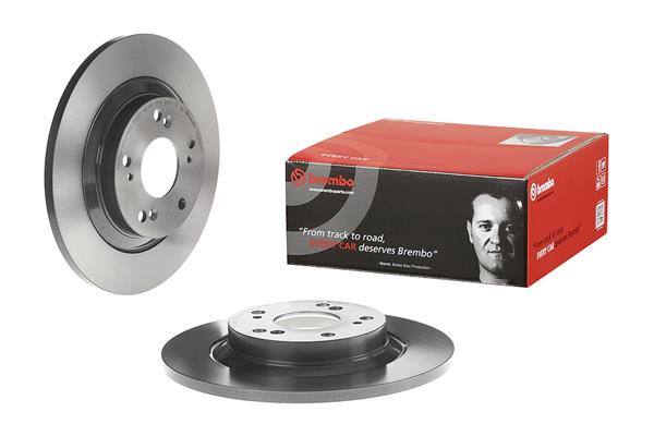 Brembo Bremsscheibe 08.9092.11 282Mm 12Mm Für Honda