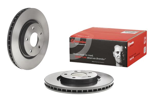 Brembo Bremsscheibe 09.D943.11 296Mm 26Mm Für Nissan Renault