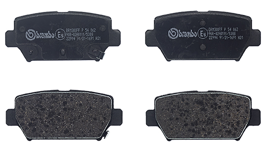 Für BREMBO P 54 062 Brake Pad Set, disc brake P 54 062 Brake pads set rear , fi - Bild 7