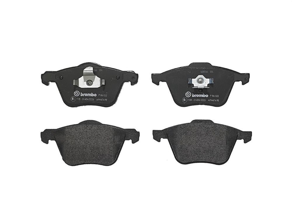 Für BREMBO P 86 022 Brake Pad Set, disc brake P 86 022 Brake pads set front (wi - Bild 10