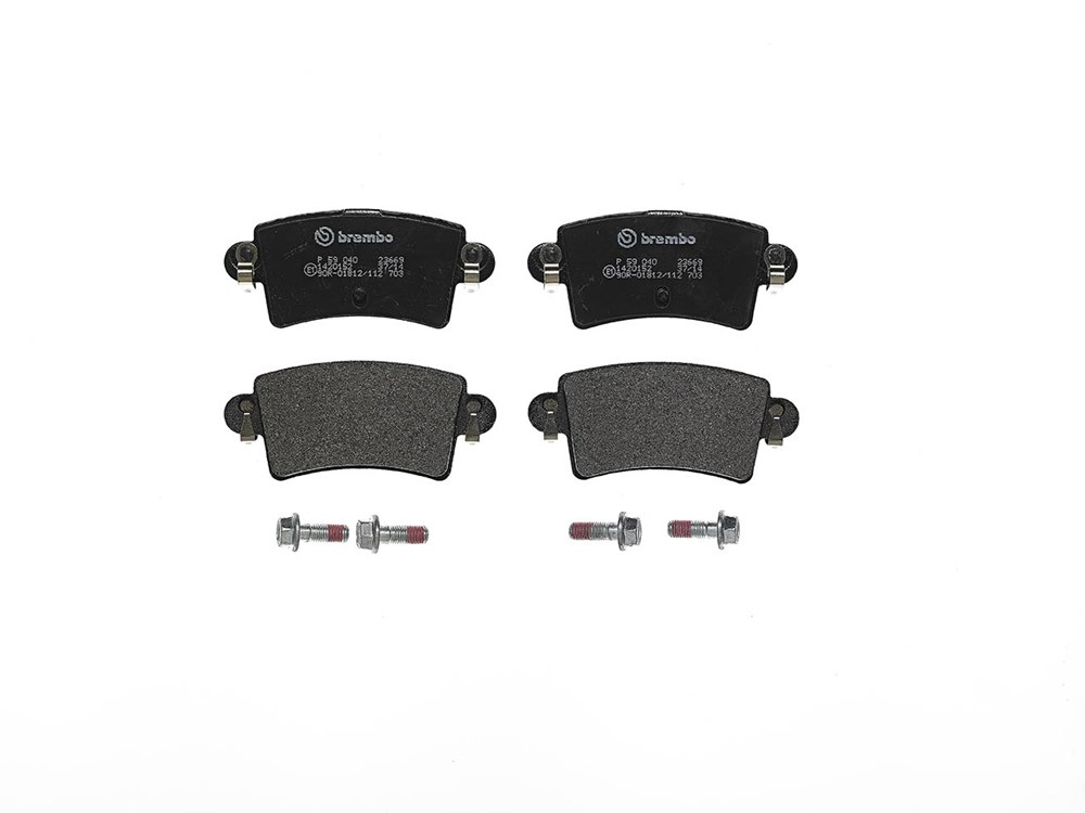 Für BREMBO KLOCKI SZCZEKI CYLINDERKI P 59 040 BRAKE PADS FRONT - Bild 10