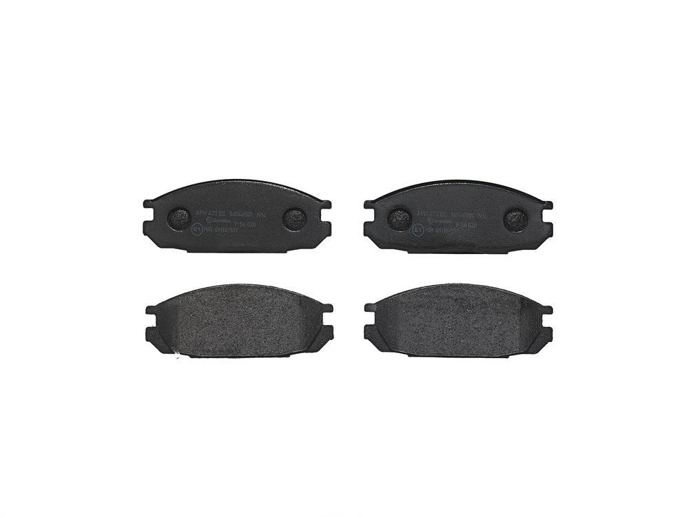 Brembo P56020 Bremsbelagsatz für Scheibenbremse Bremsbelagsatz für Nissan - Bild 4