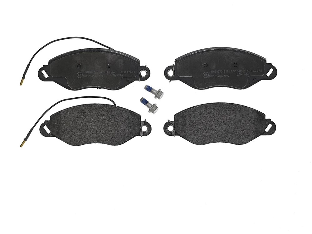 Brembo Bremsbelagsatz, Scheibenbremse P 56 042 Für Nissan