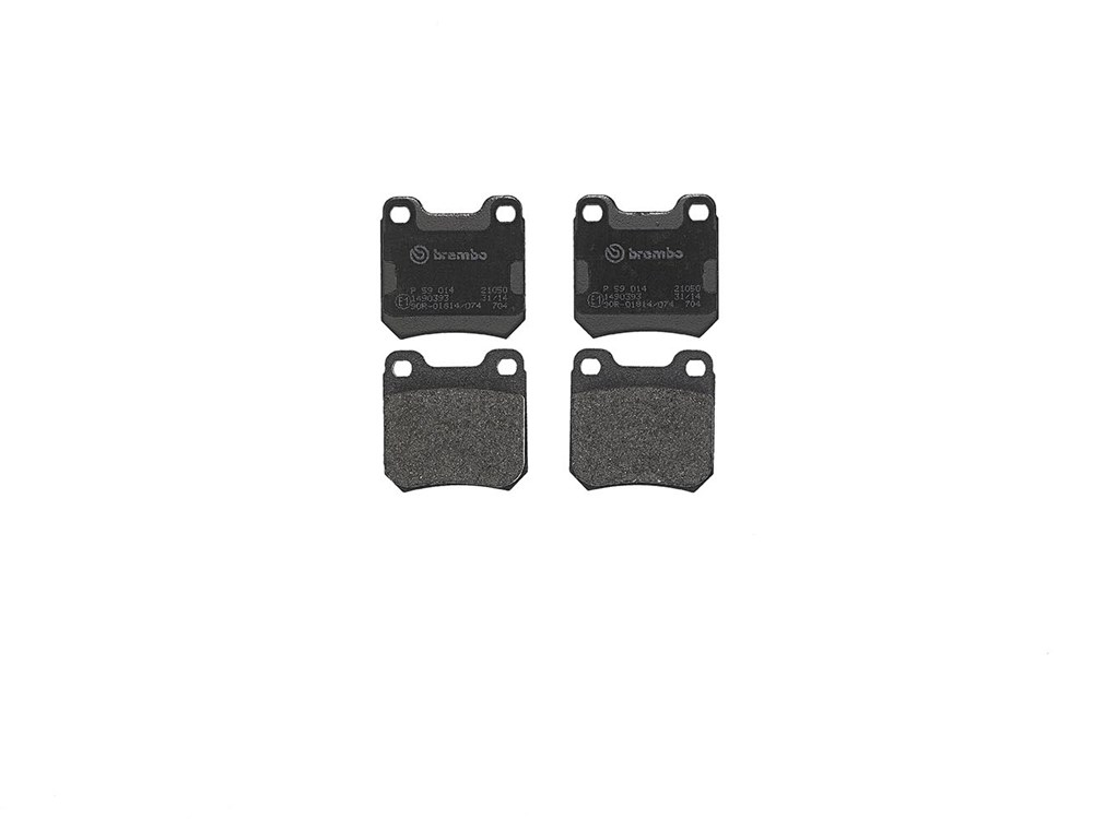 Brembo Bremsbelagsatz, Scheibenbremse P 59 014 Für Opel Saab Saturn