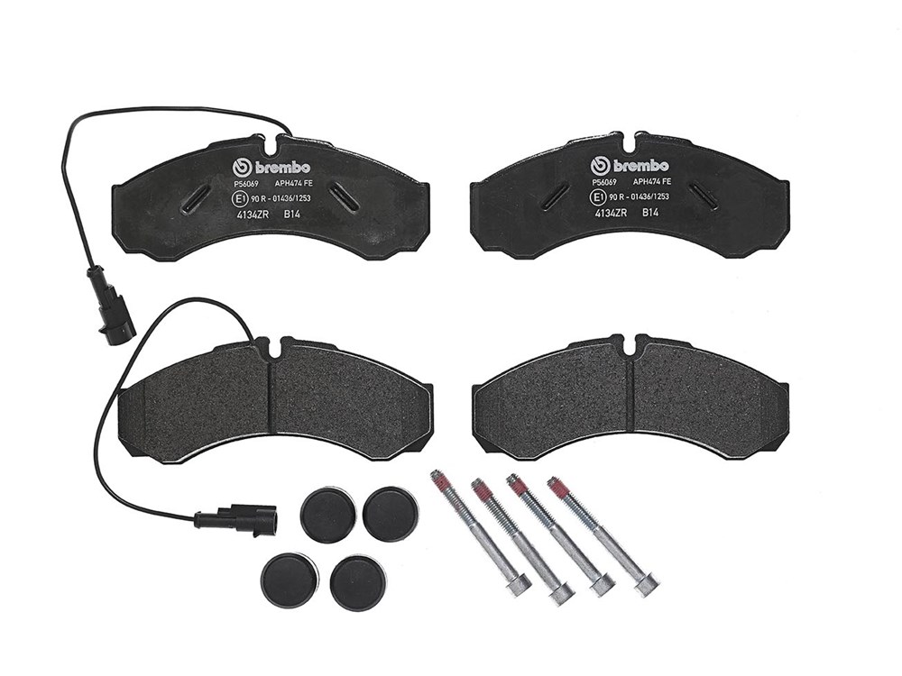 Bremsbelagsatz, Scheibenbremse P 56 069 BREMBO für IVECO NISSAN RENAULT TRUCKS - Bild 10