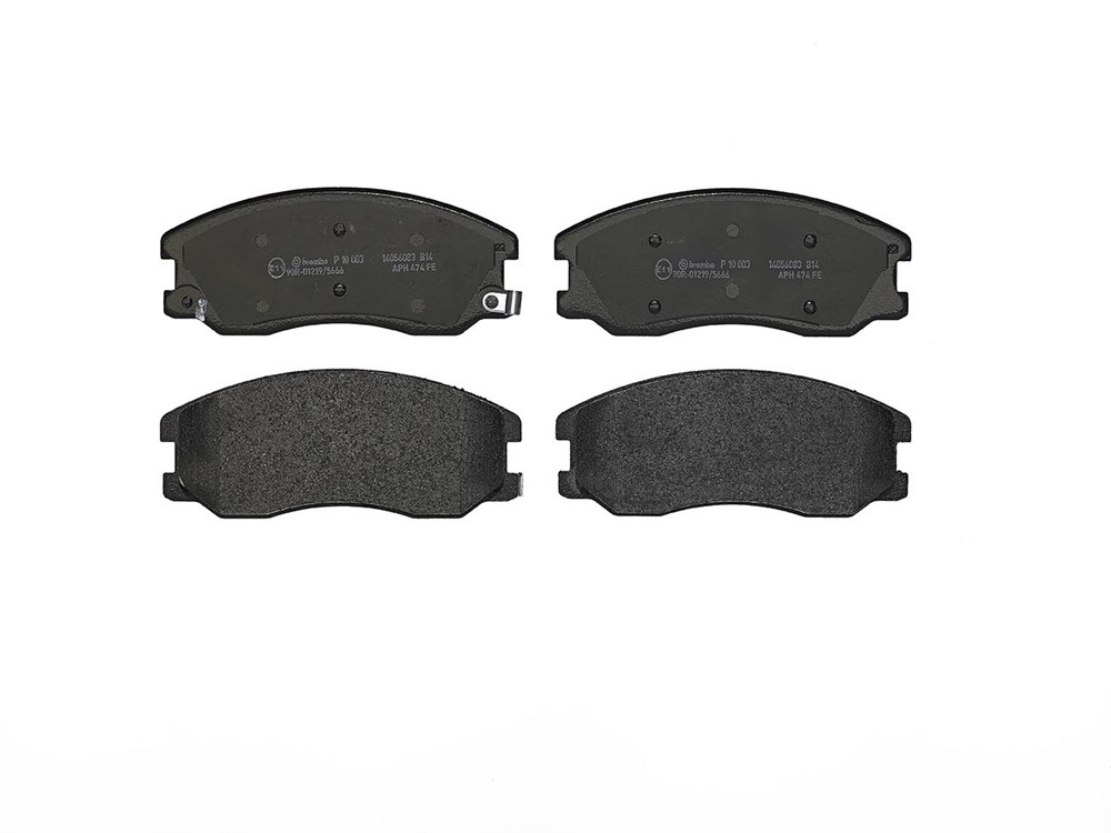 Für BREMBO P 10 003 Brake Pad Set, disc brake P 10 003 Brake pads set front (wi - Bild 10