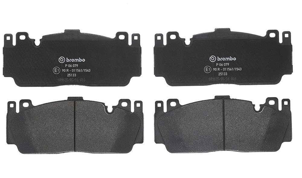 Für BREMBO P 06 079 Brake Pad Set, disc brake P 06 079 Brake pads set front , f - Bild 11