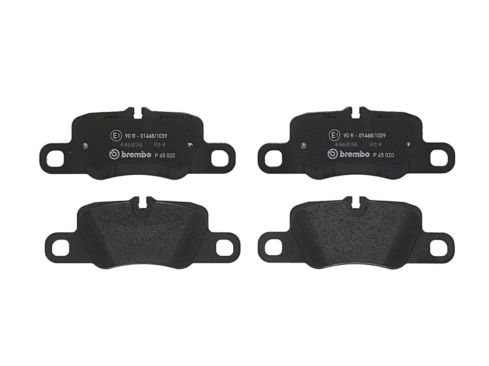 Brembo Bremsbelagsatz, Scheibenbremse P65020 Für Porsche