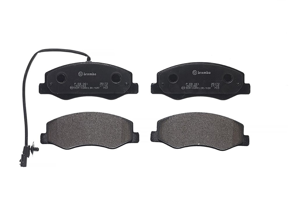 BREMBO Bremsbelagsatz Scheibenbremse hinten für Renault Master III Kasten 2.3 - Bild 6