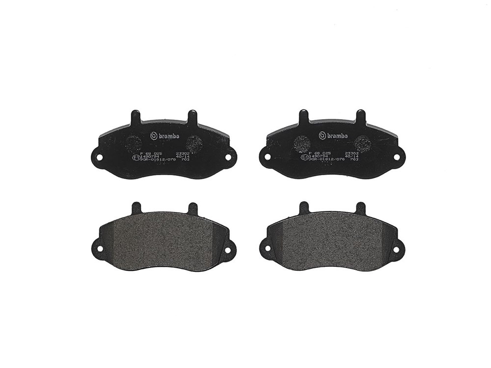 Brembo Bremsbelagsatz, Scheibenbremse P 68 025 Für Opel Renault