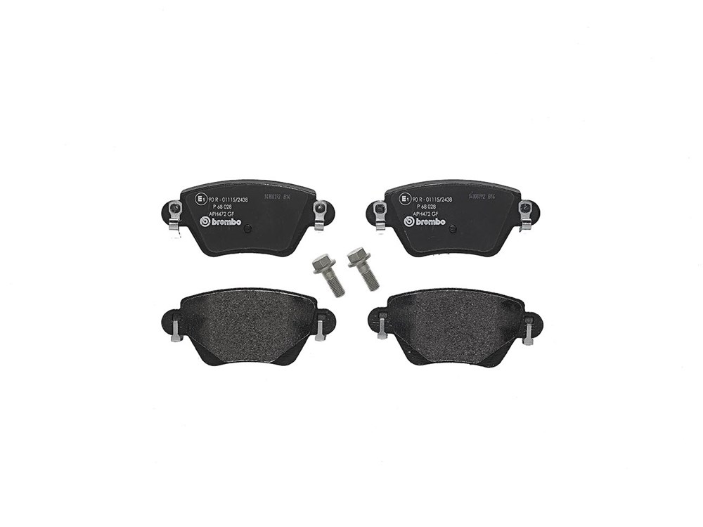 Brembo Bremsbelagsatz, Scheibenbremse P 68 028 Für Renault