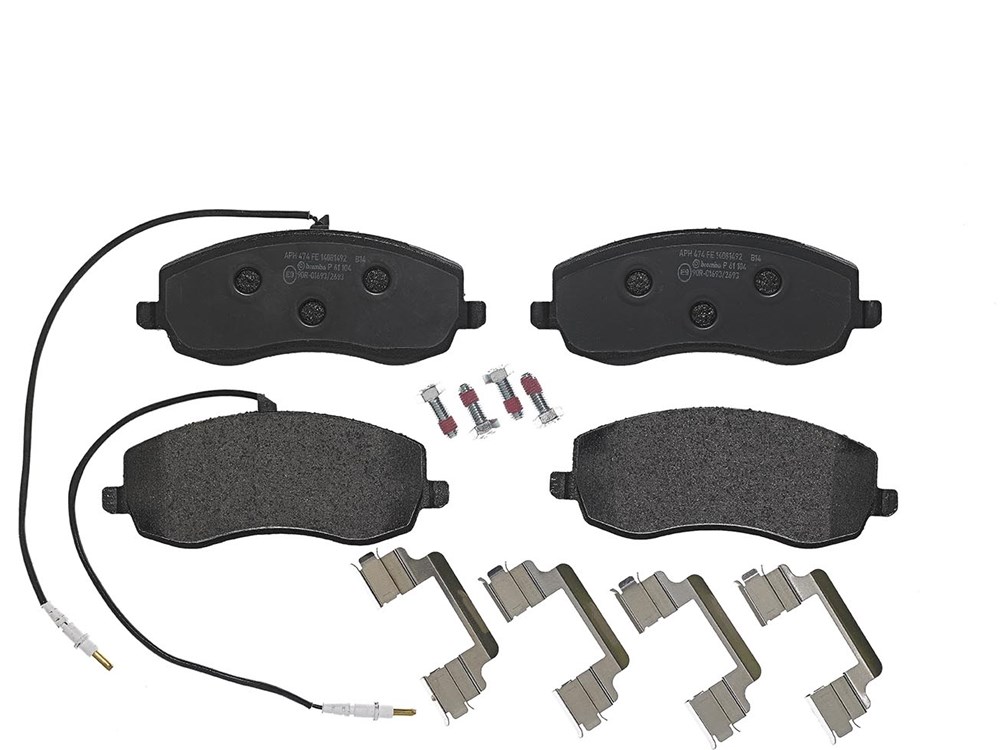 Brembo Bremsbelagsatz, Scheibenbremse P 61 104 Für Peugeot Lancia Fiat
