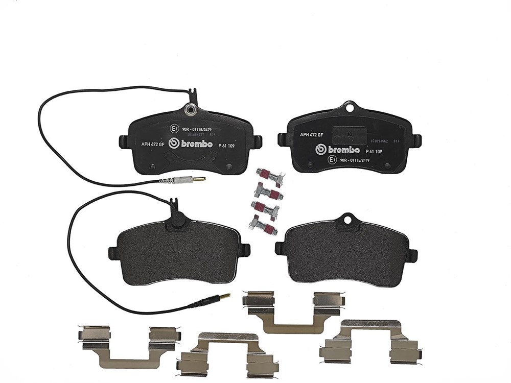 Brembo P61109 Vordere Bremsbeläge, Anzahl 4 - Bild 8