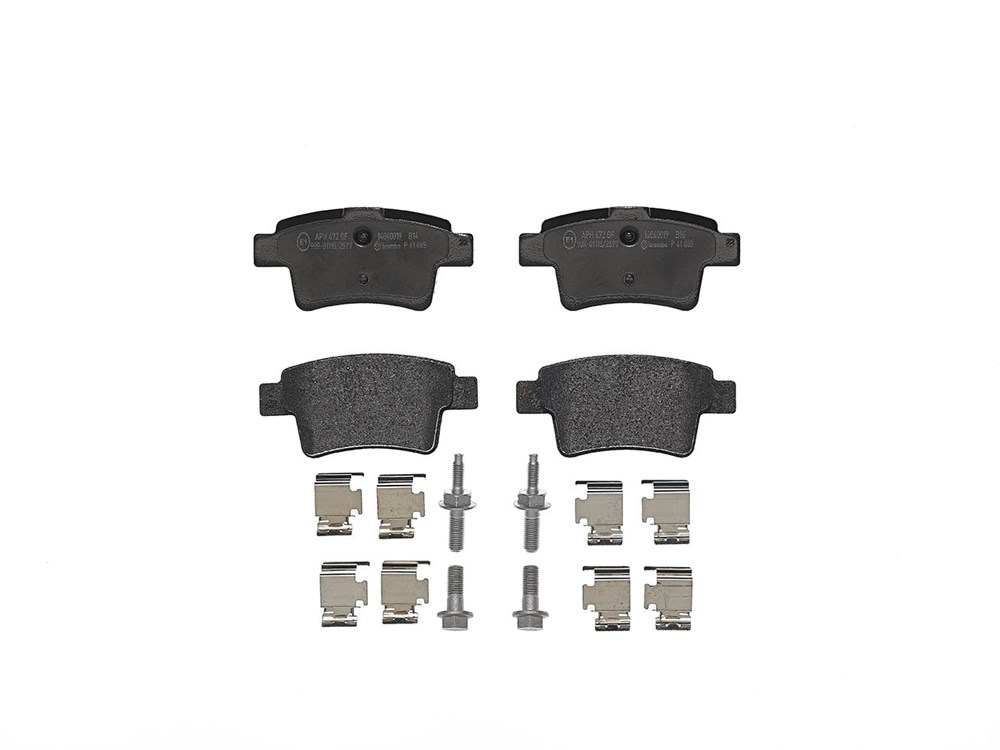 Für BREMBO P 61 085 HAM PADS. REAR CITROEN C4 PICASSO 06-13 TYú - Bild 10