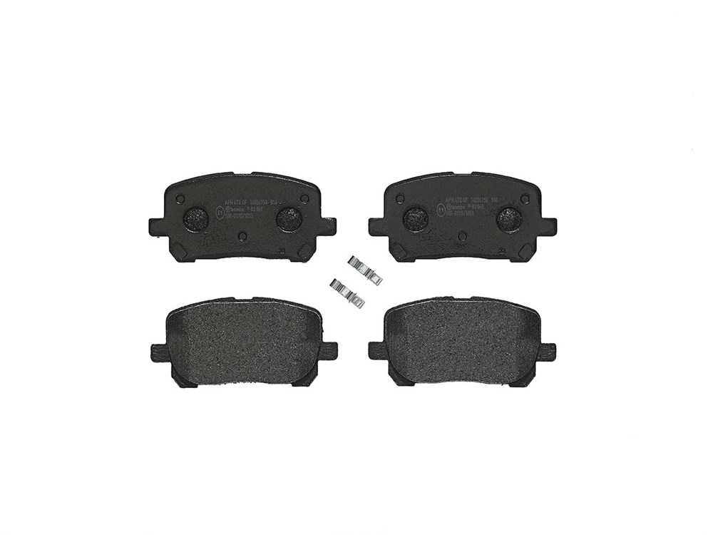 Für BREMBO KLOCKI SZCZEKI CYLINDERKI P 83 061 BRAKE PADS TOYOTA AVENSIS VERSO - Bild 9