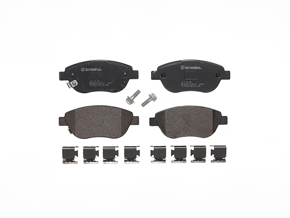 Brembo Bremsbelagsatz, Scheibenbremse [Hersteller-Nr. P23153] für Fiat - Bild 8