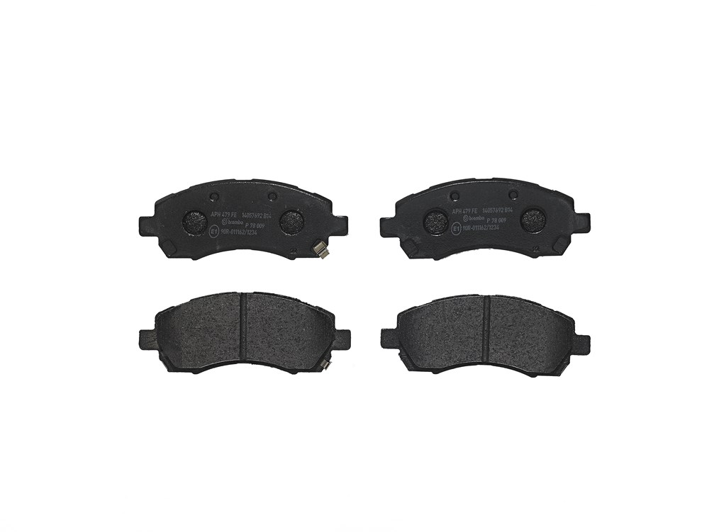 Brembo Bremsbelagsatz, Scheibenbremse P 78 009 Für Subaru