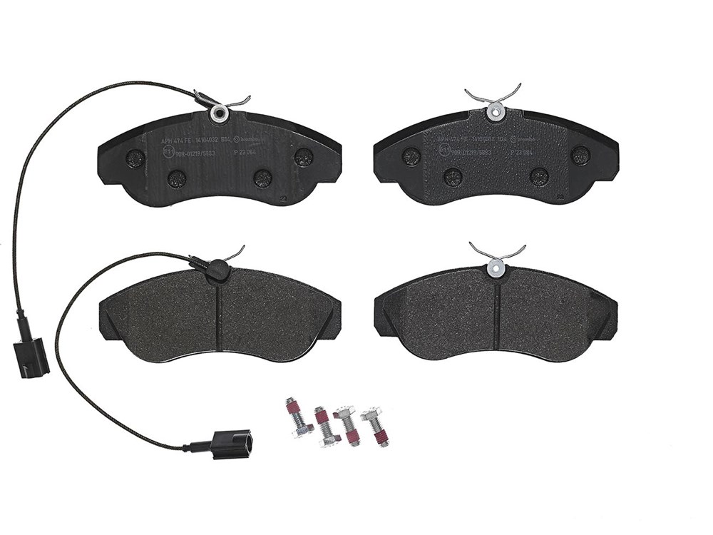 Brembo Bremsbelagsatz, Scheibenbremse P 23 084 Für Peugeot Fiat Citroën