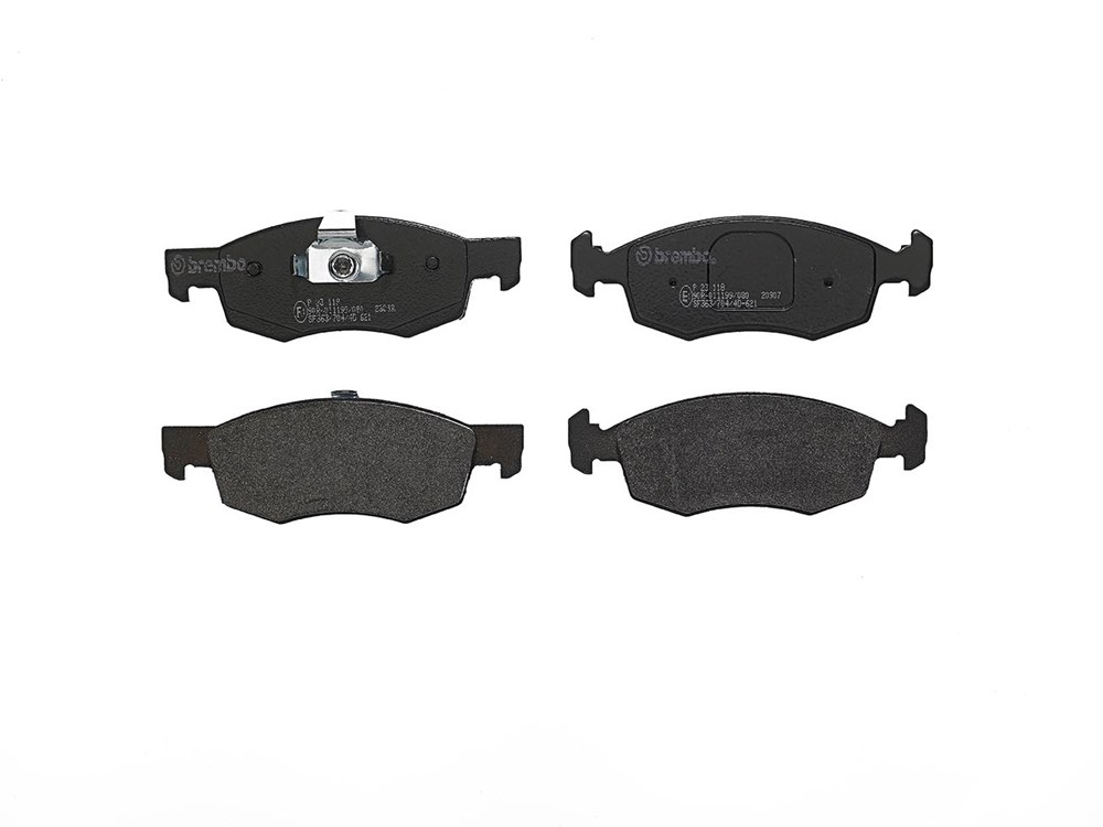 Brembo Bremsbelagsatz, Scheibenbremse P 23 118 Für Fiat