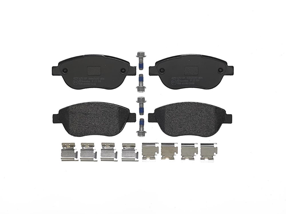 Brembo Bremsbelagsatz, Scheibenbremse [Hersteller-Nr. P23119] für Citroën, Peugeot, Lancia, Fiat - Bild 11