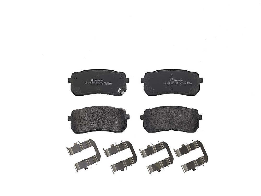 BREMBO P 30 035 Bremsbeläge Hinten für Sorento Carnival H-1 ix55 - Bild 7