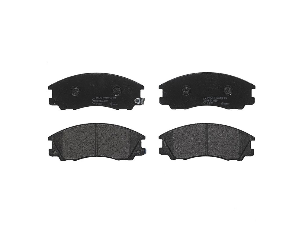 Brembo Bremsbelagsatz, Scheibenbremse P 30 017 Für Hyundai