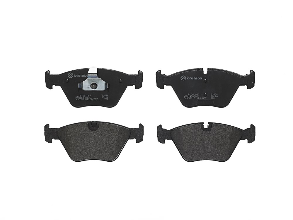 Brembo Bremsbelagsatz, Scheibenbremse P 06 042 Für Bmw