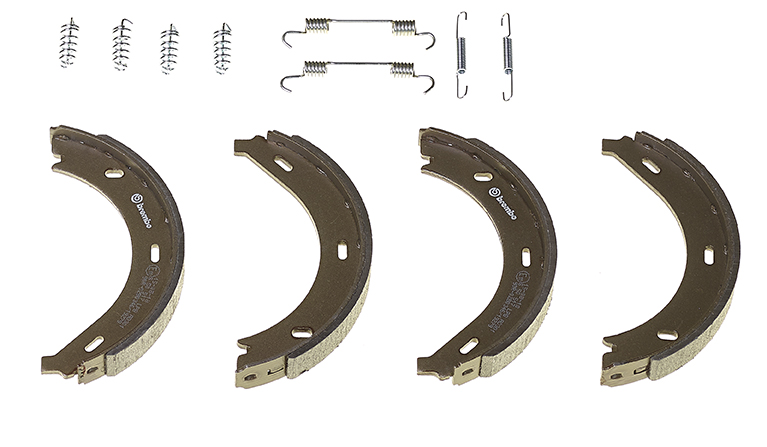 Brembo Bremsbackensatz, Feststellbremse [Hersteller-Nr. S50517] für Mercedes-Benz - Bild 5