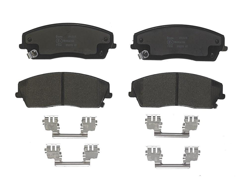 Für BREMBO P 11 041 HAM PADS. PRZEDNIE FRONT Bosch CHRYSLER/DODGE - Bild 9