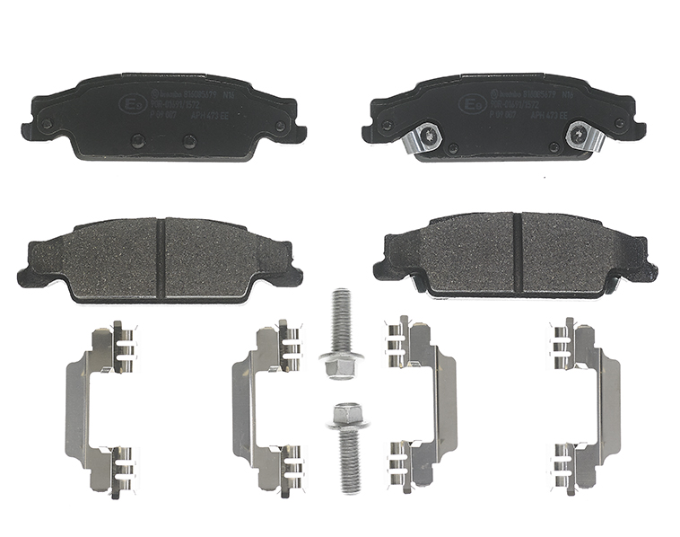 Brembo Bremsbelagsatz, Scheibenbremse P 09 007 Für Cadillac - Bild 2