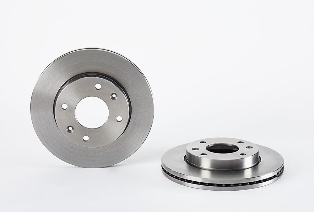 Brembo Bremsscheibe 09.9555.20 257Mm 24Mm Für Hyundai Inokom Kia