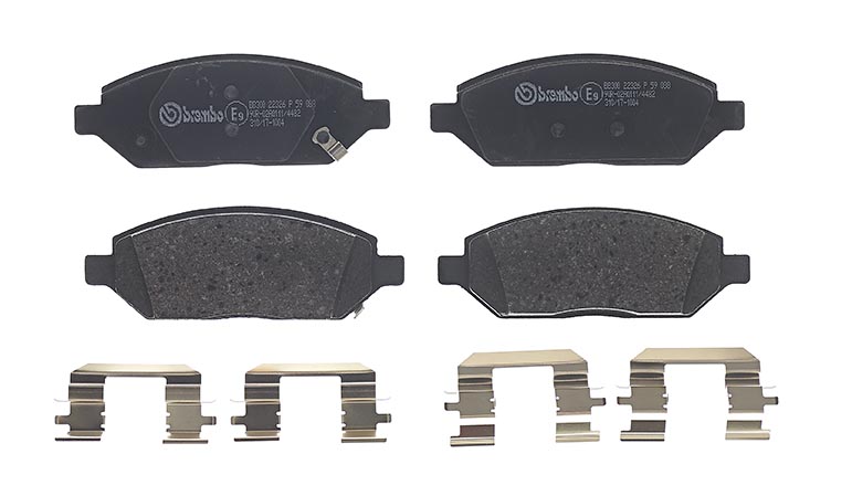 Für BREMBO P 59 088 HAM PADS. PRZEDNIE FRONT TRW OPEL/VAUXHALL - Bild 10