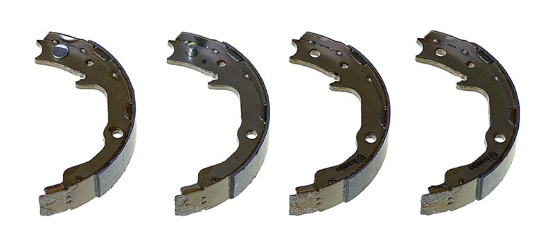 Brembo Bremsbackensatz, Feststellbremse S 11 511 Für Chrysler Mitsubishi Jeep