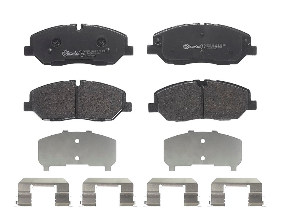 Brembo Bremsbelagsatz, Scheibenbremse P 30 084 Für Hyundai