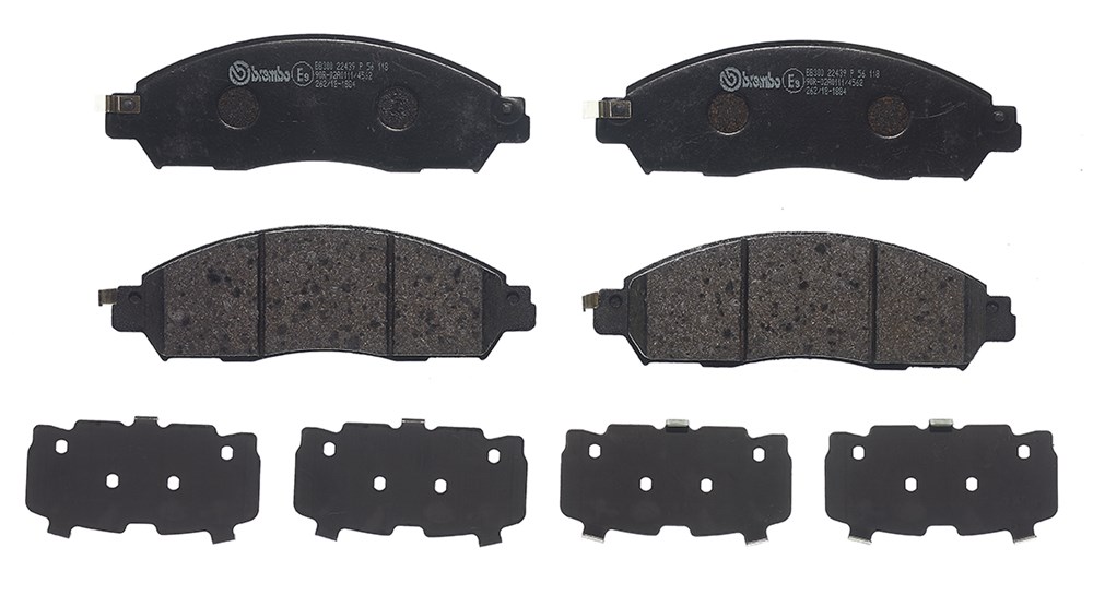 BREMBO Bremsbelagsatz, Scheibenbremse P56118 | Kompatibel mit: NISSAN NAVARA NP300 Pick-up, RENAULT ALASKAN - Bild 10