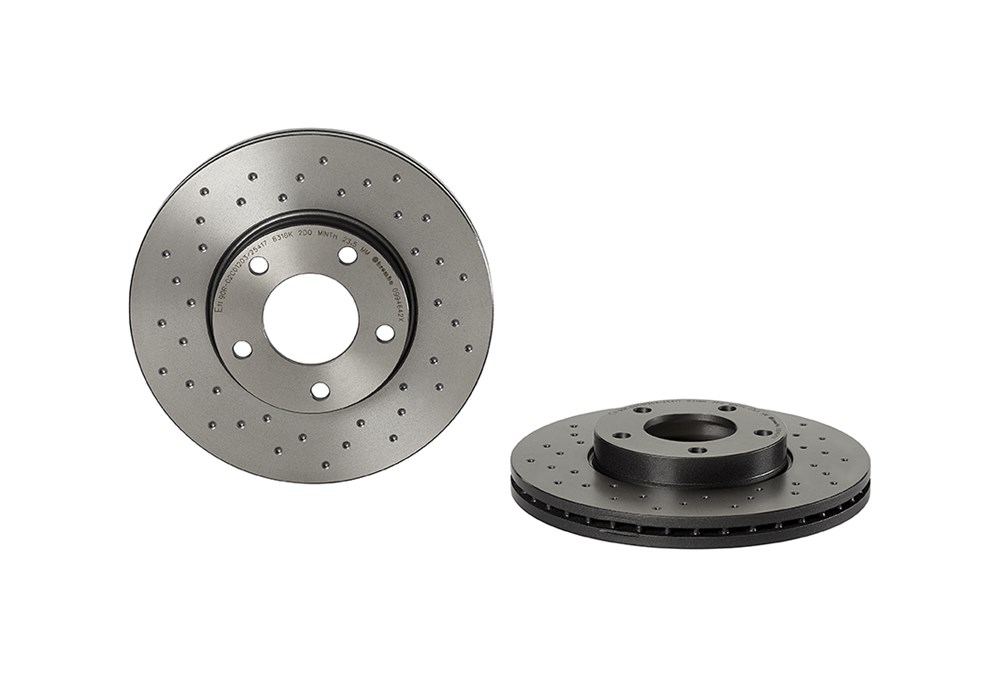 2x Bremsscheibe gelocht/innenbel. 09.9464.2X BREMBO für MAZDA 5 3 Stufenheck 3 - Bild 4