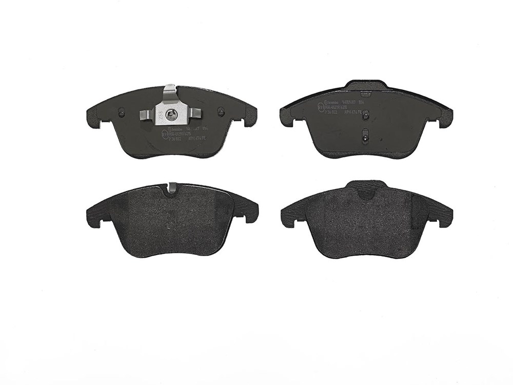 Für BREMBO P 36 022 HAM PADS. FRONT JAGUAR XK8 06- FRONT - Bild 10