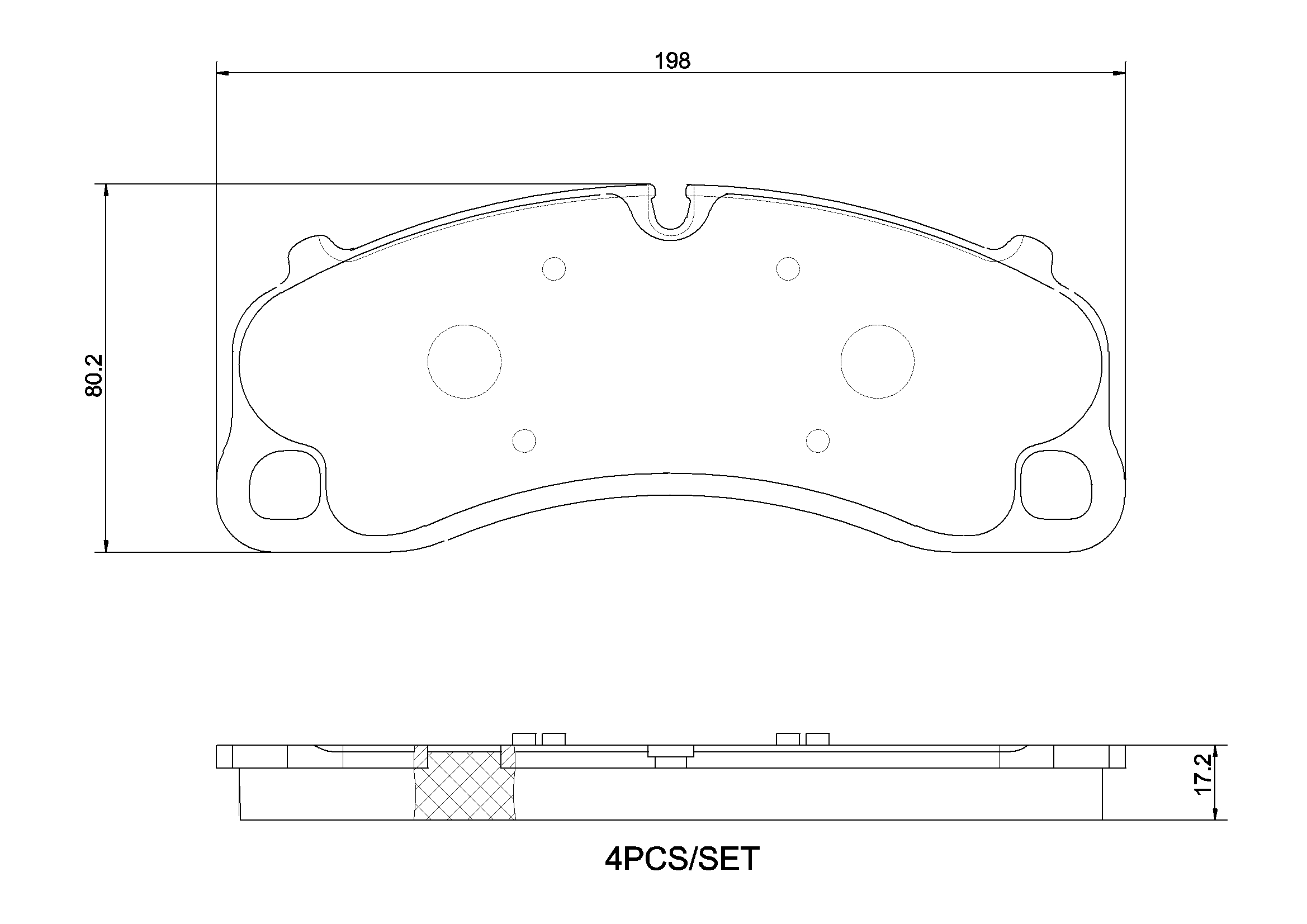 Für BREMBO P 65 048 Ham pads. PORSCHE 718 BOXSTER (982) 04/16-> / PORSCHE 718 C - Bild 9