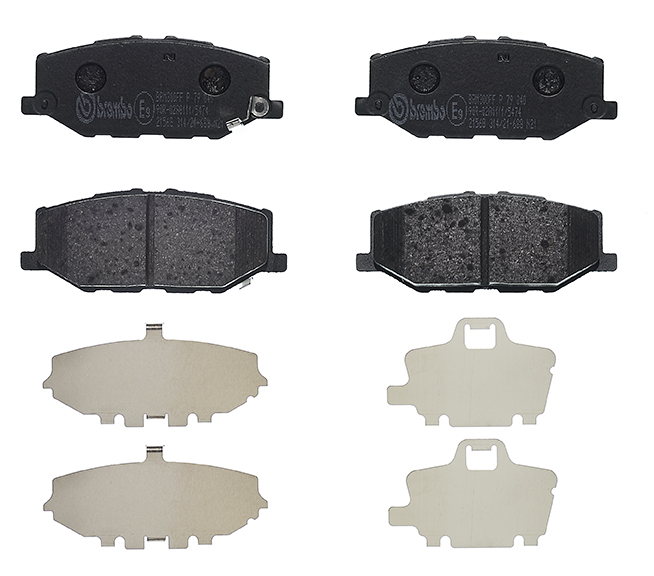 Brembo Bremsbelagsatz, Scheibenbremse P 79 040 Für Suzuki