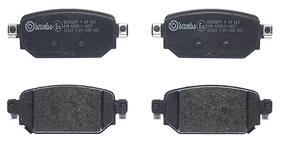 Für BREMBO P 49 063 Ham pads. rear CX-3 - Bild 7