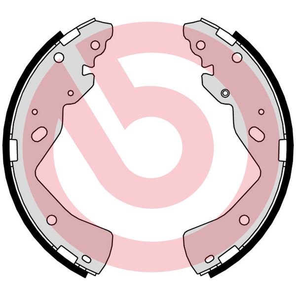 Brembo Bremsbackensatz S 49 527 Für Ford Mazda Nissan