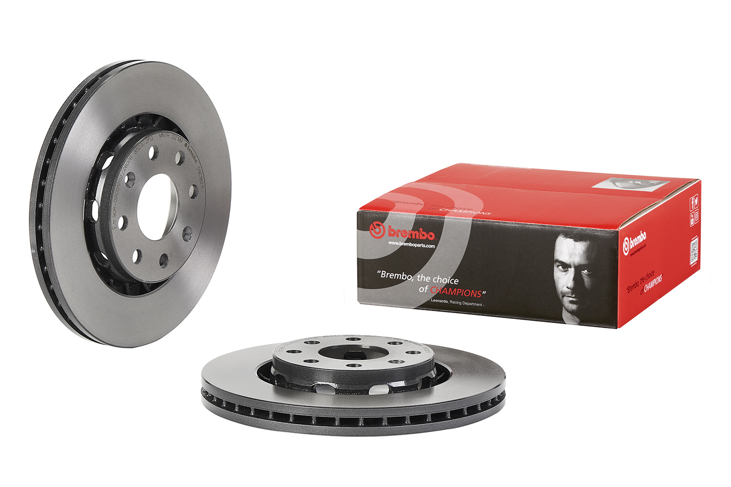 Brembo Bremsscheibe 09.C182.11 256Mm 24Mm Für Chevrolet (Sgm)