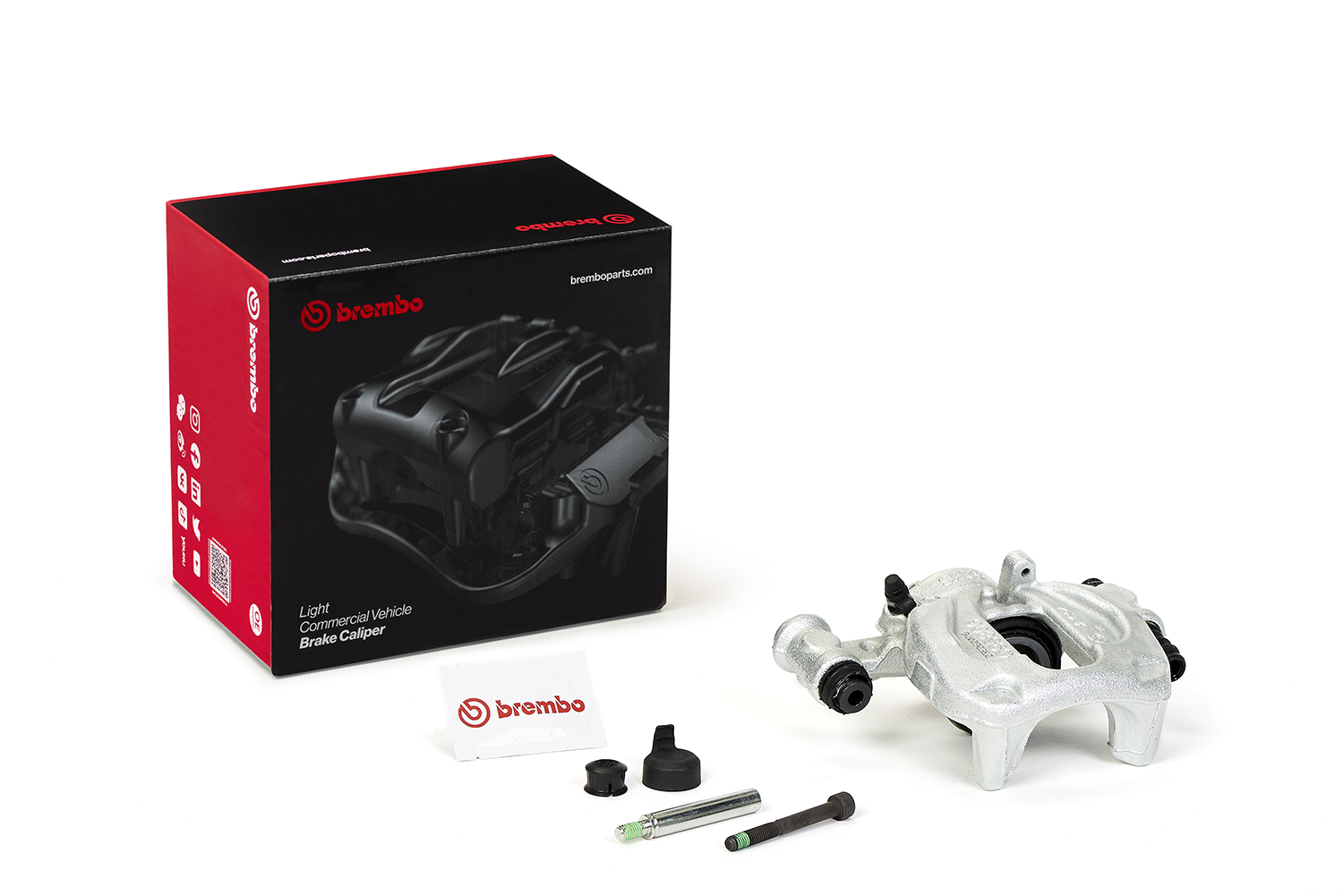 Für BREMBO F BR 069 Brake caliper F BR 069 Disc brake caliper rear R (new) fits - Bild 5