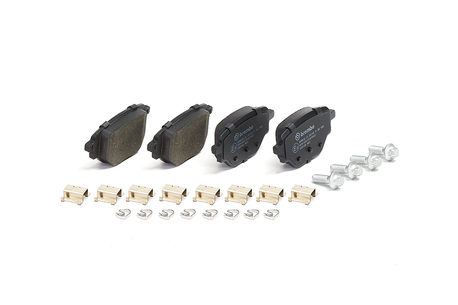 Brembo Bremsbelagsatz, Scheibenbremse P 59 100 Für Peugeot