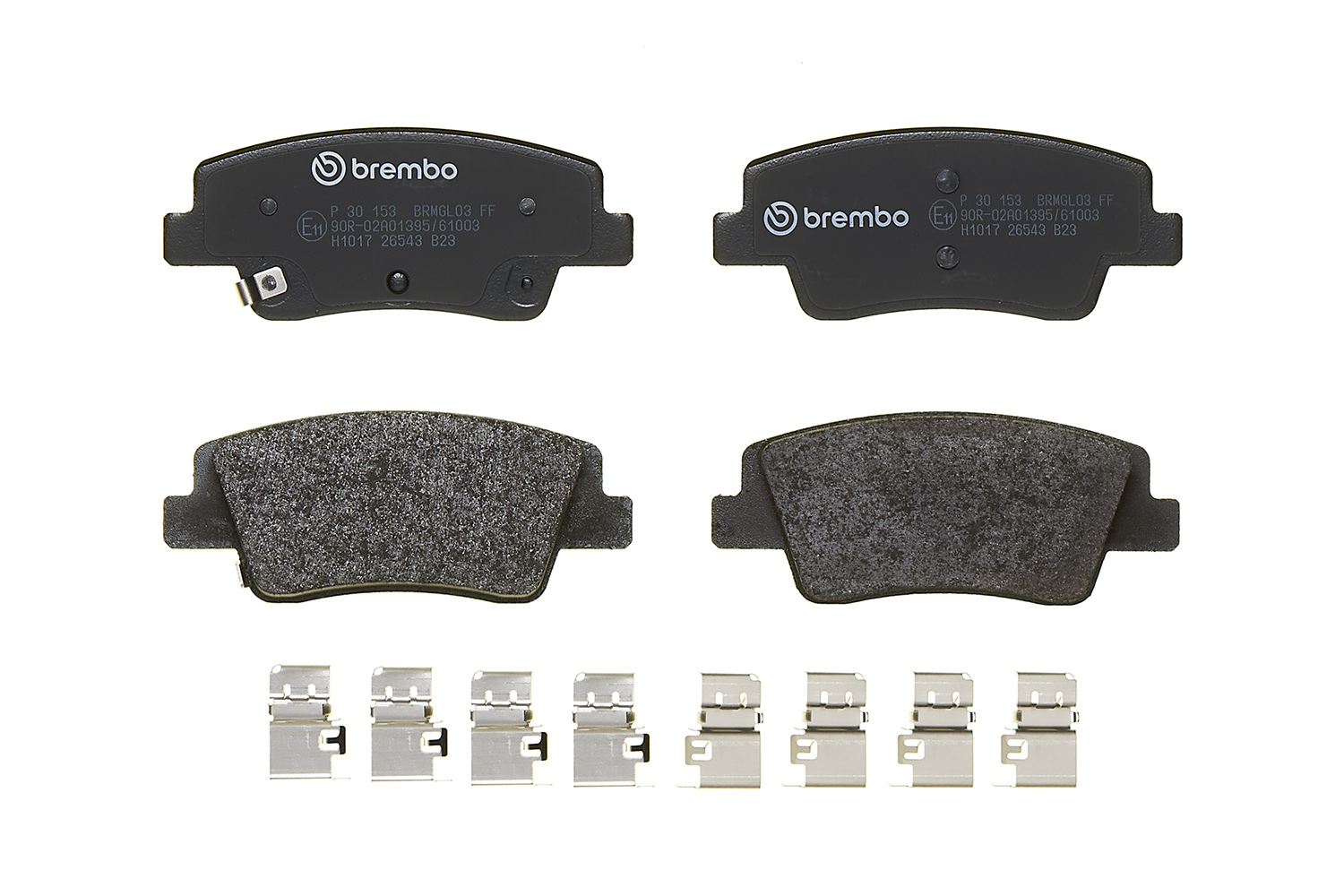 Brembo P30153 Bremsbelagsatz für Scheibenbremse Bremsbelagsatz - Bild 9