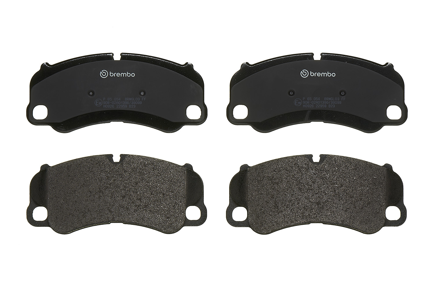 BREMBO Bremsbelagsatz, Scheibenbremse P 65 054 für Porsche