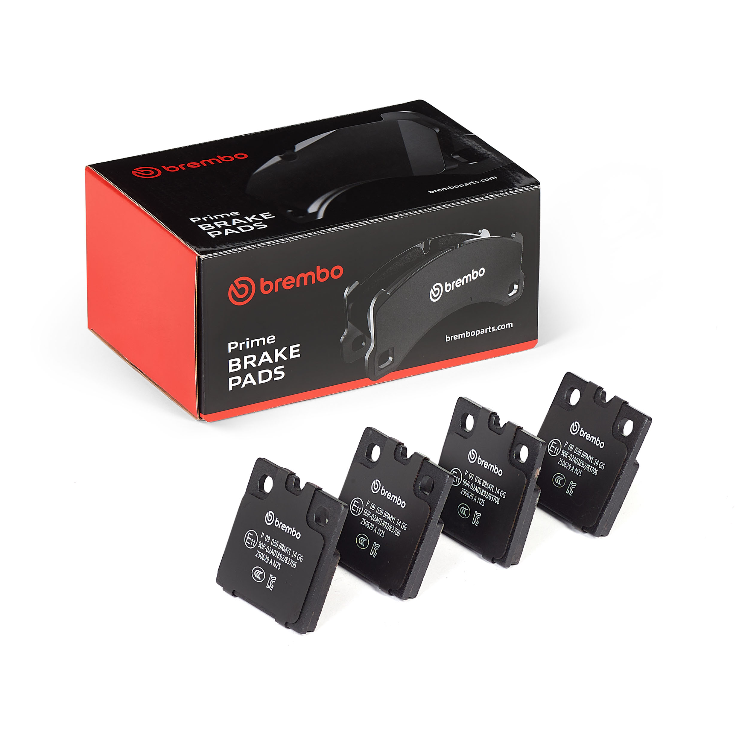 Brembo Bremsbelagsatz P 036 Größe 09 P 09 036 - Bild 8