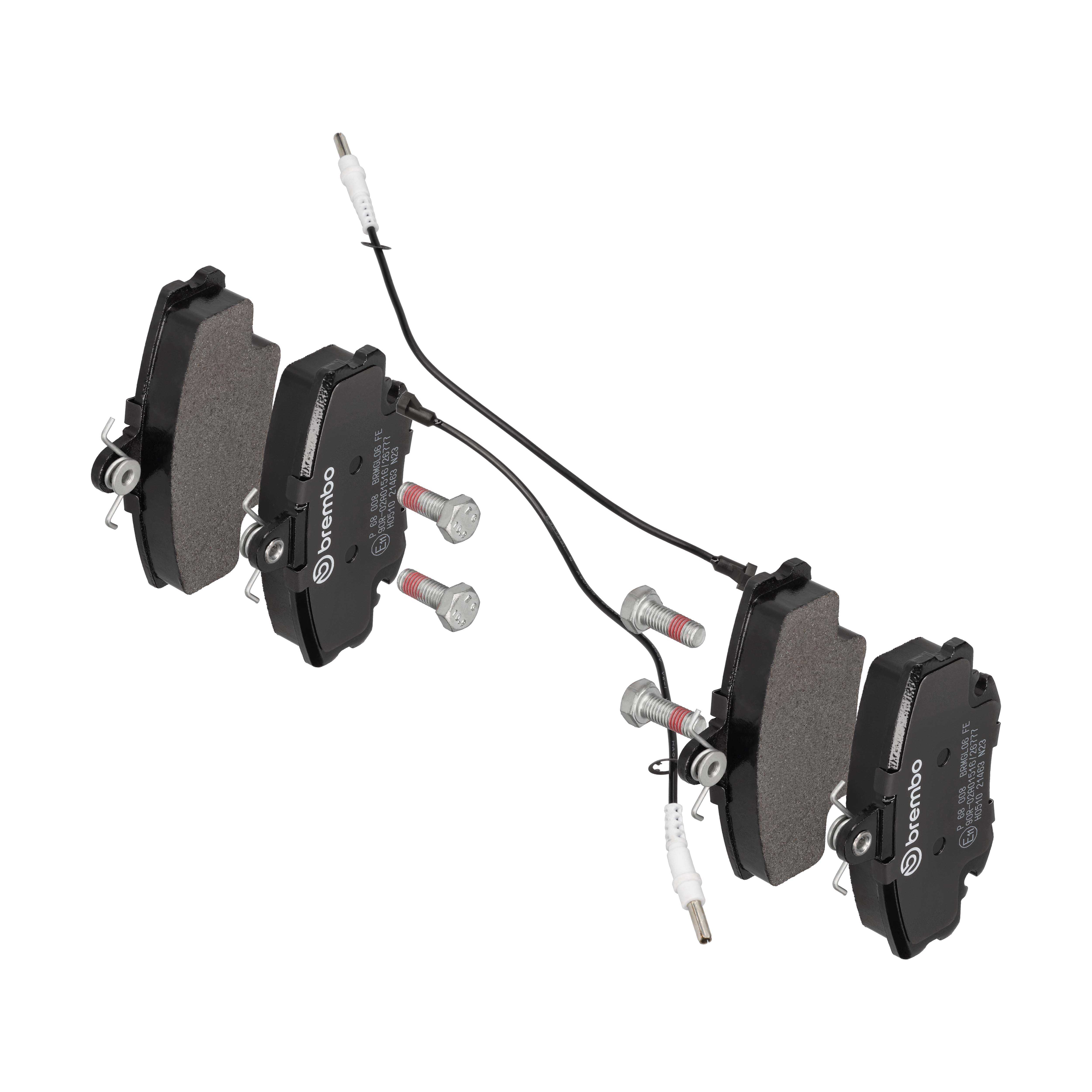 Brembo P68008 Bremsbelagsatz für Scheibenbremse Bremsbelagsatz - Bild 8