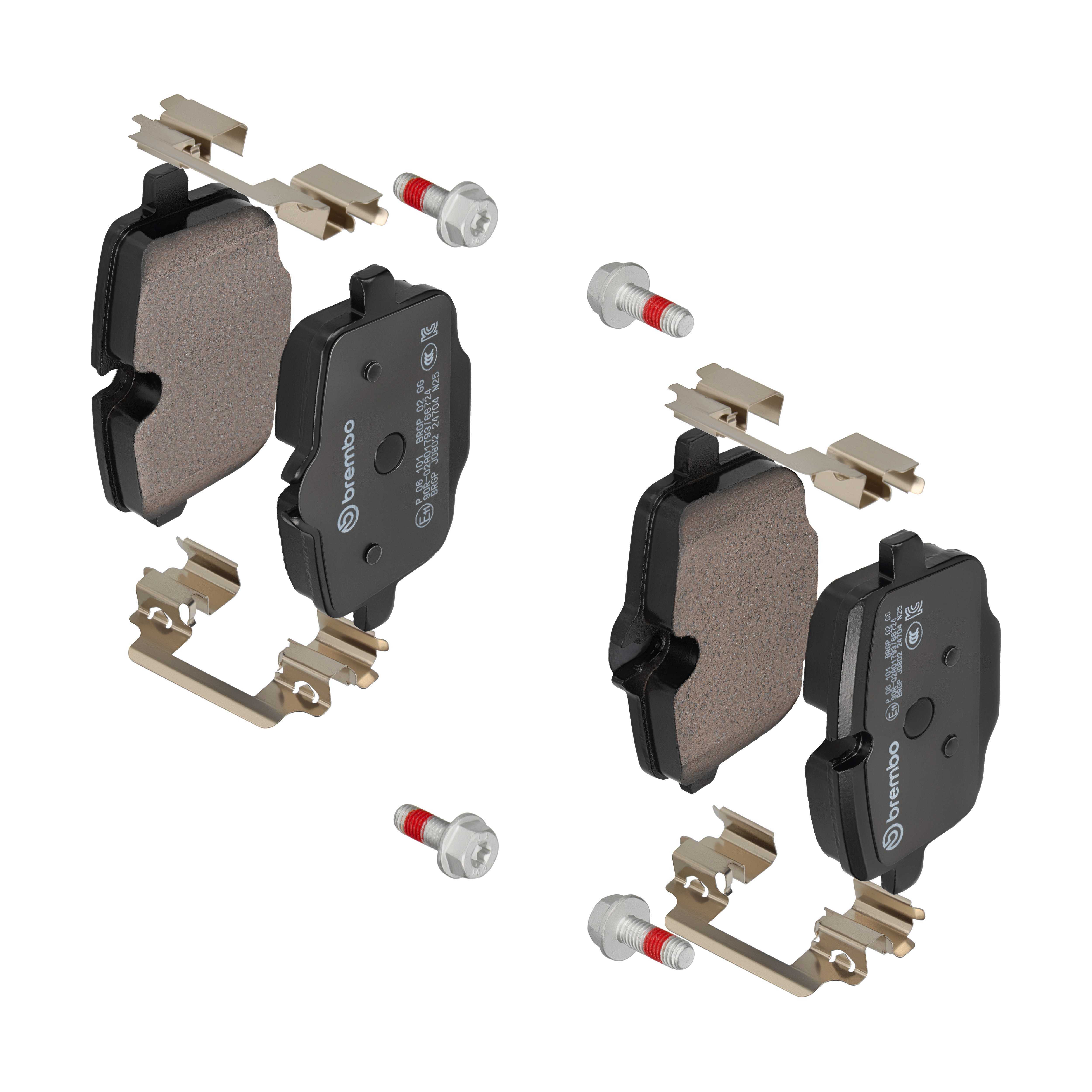 BREMBO P 06 101 Bremsbeläge Hinten für 5 7 X3 X4 6 8 X5 X6 X7 iX 3 4 B7 - Bild 8